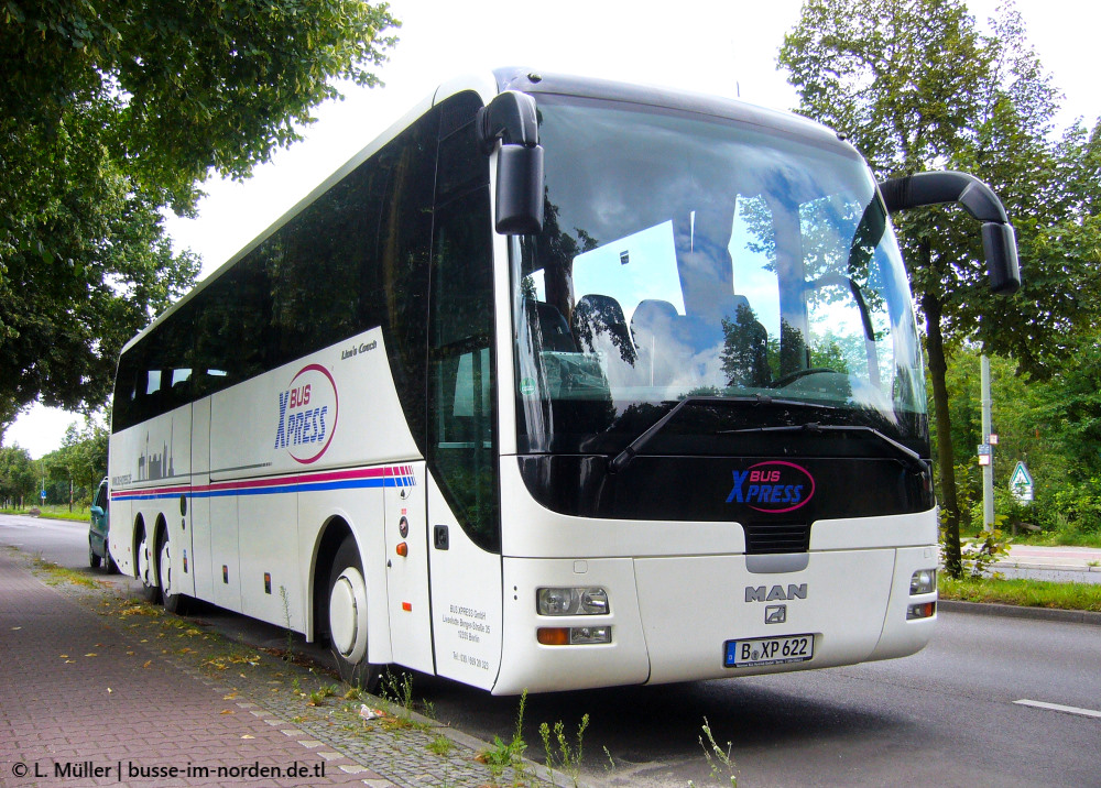 Берлин, MAN R09 Lion's Coach C RHC444 C № B-XP 622