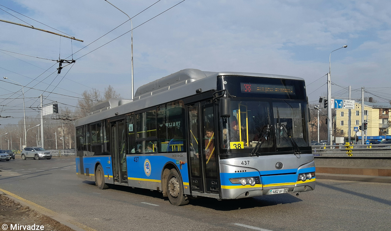 Алматы, Yutong ZK6118HGA № 437