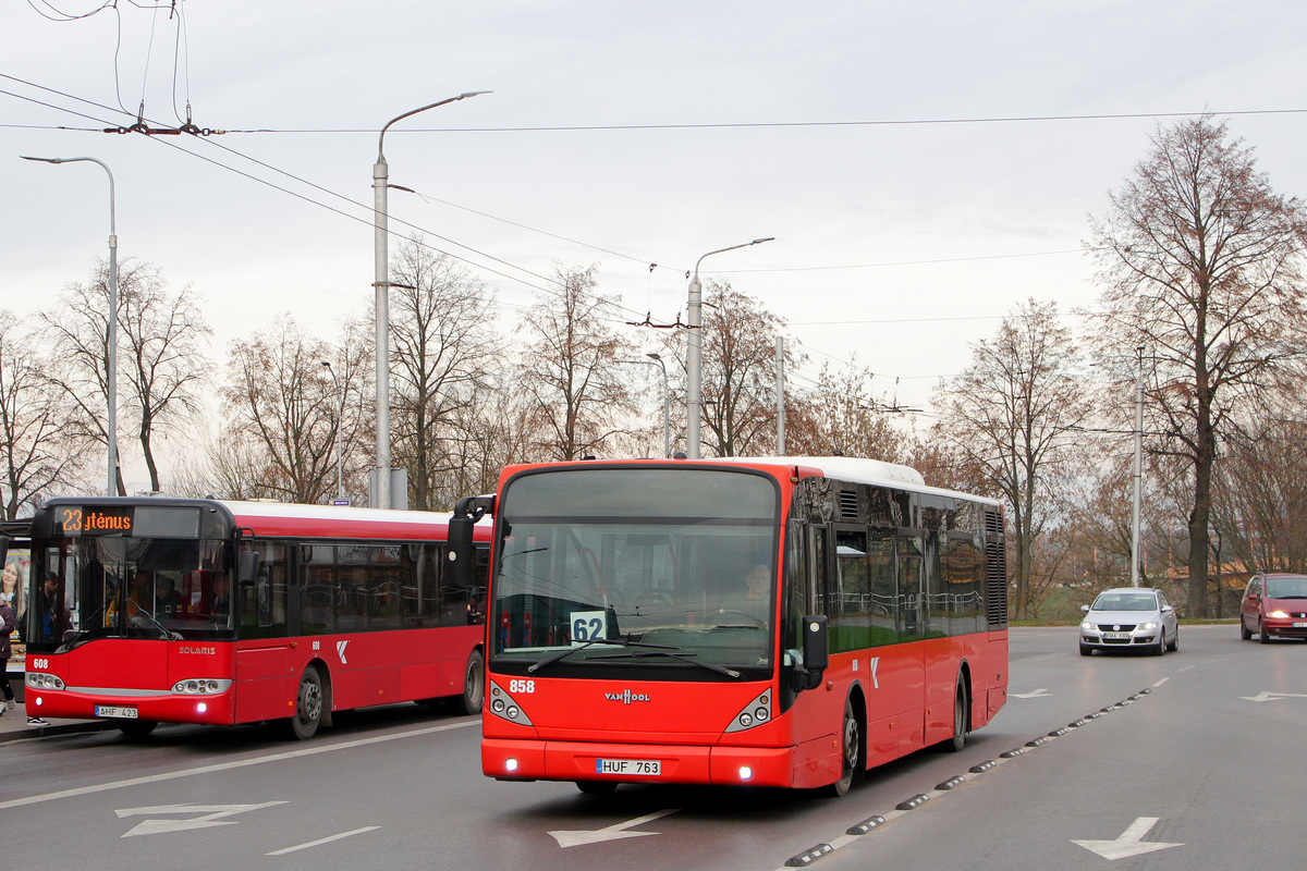 Литва, Van Hool New A330 № 858