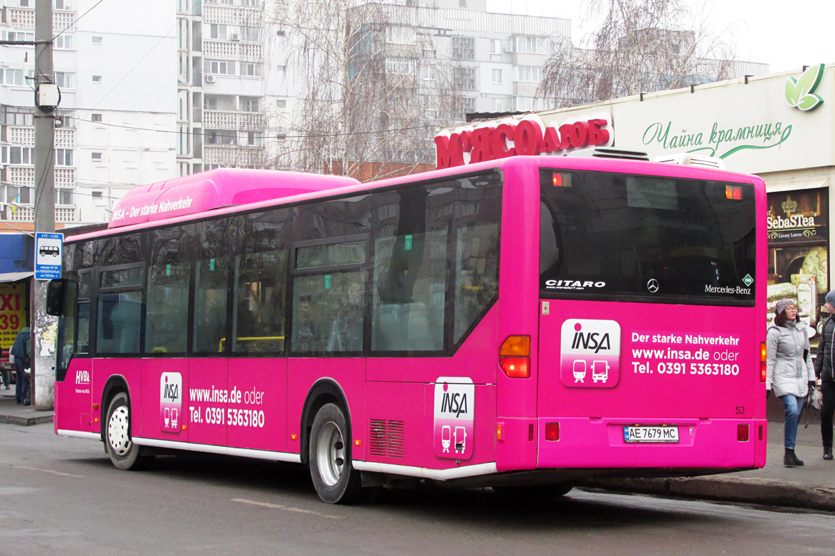 Днепропетровская область, Mercedes-Benz O530 Citaro CNG № AE 7679 MC