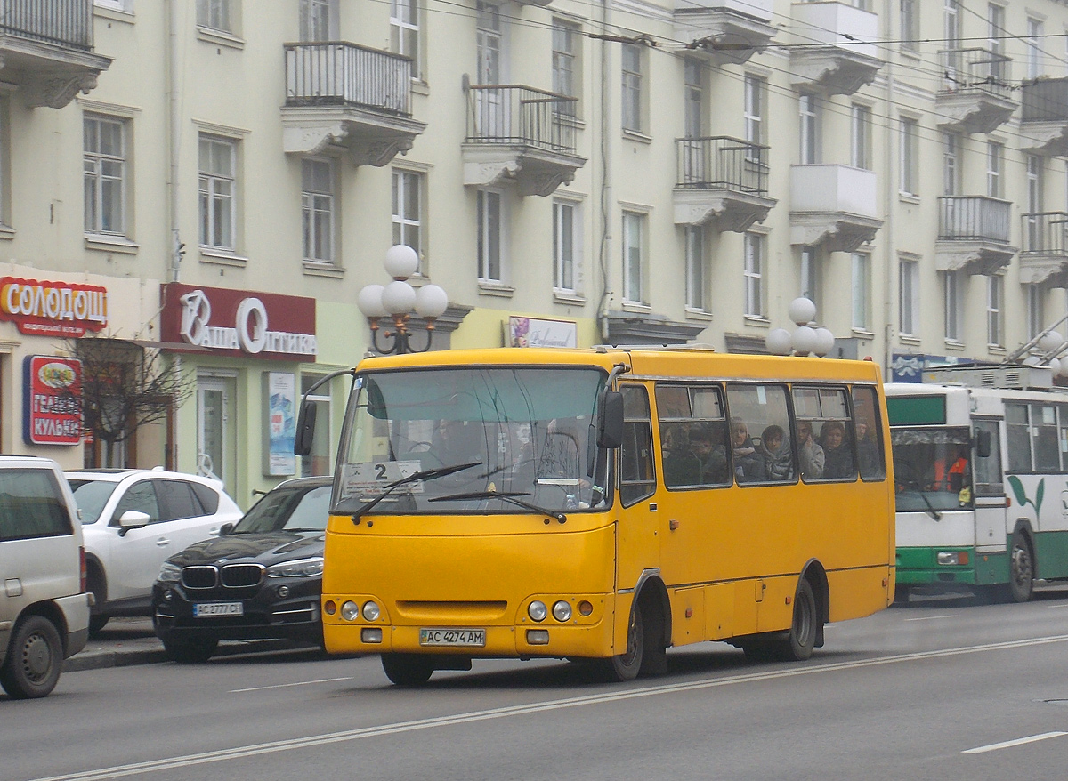 Волынская область, Богдан А09202 № AC 4274 AM