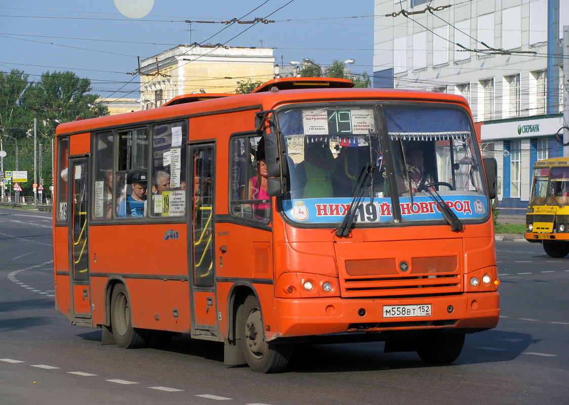 Нижегородская область, ПАЗ-320402-05 № М 558 ВТ 152