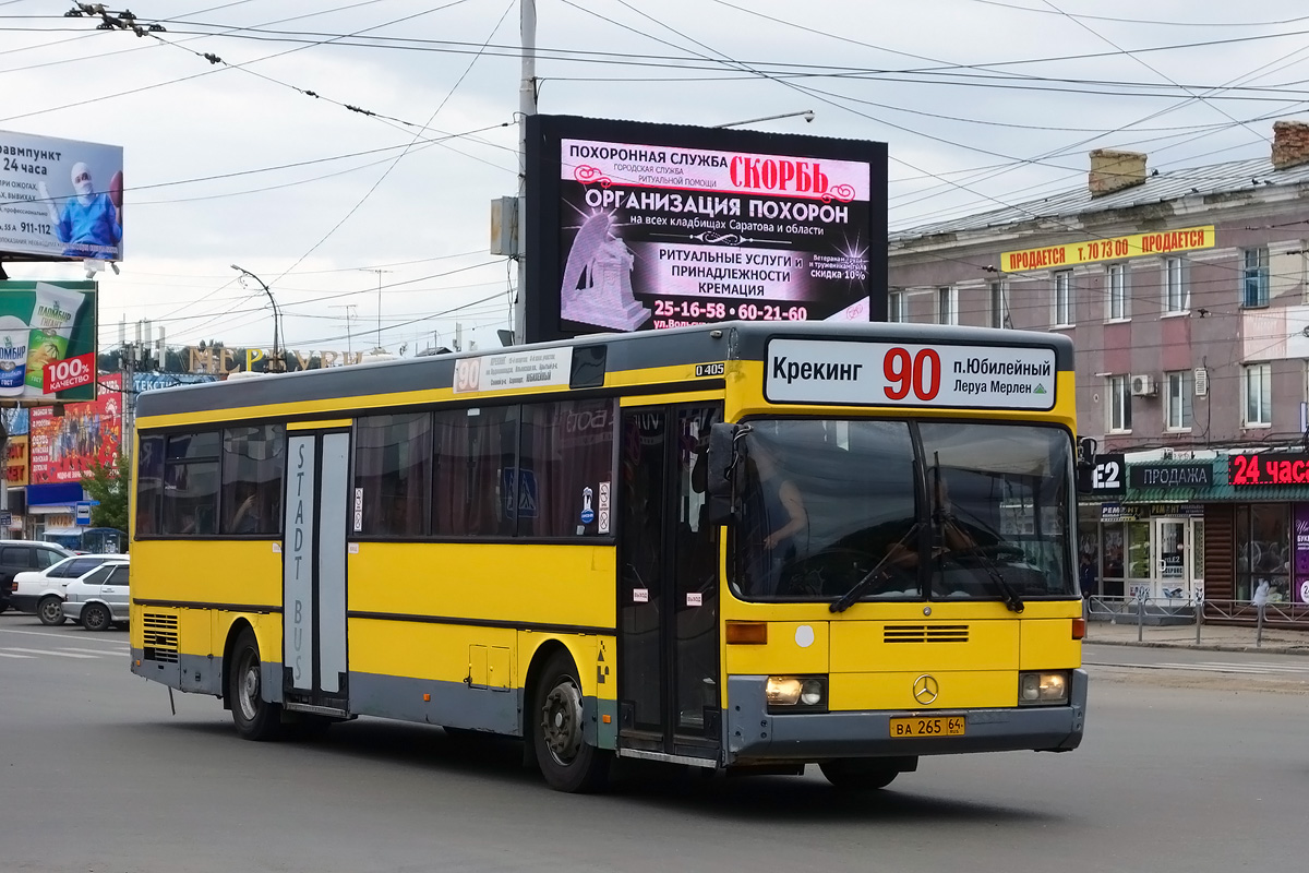 Saratov region, Mercedes-Benz O405 Nr. ВА 265 64