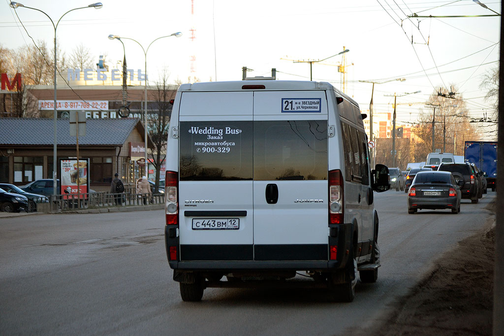 Марий Эл, Нижегородец-2227W (Citroёn Jumper) № С 443 ВМ 12