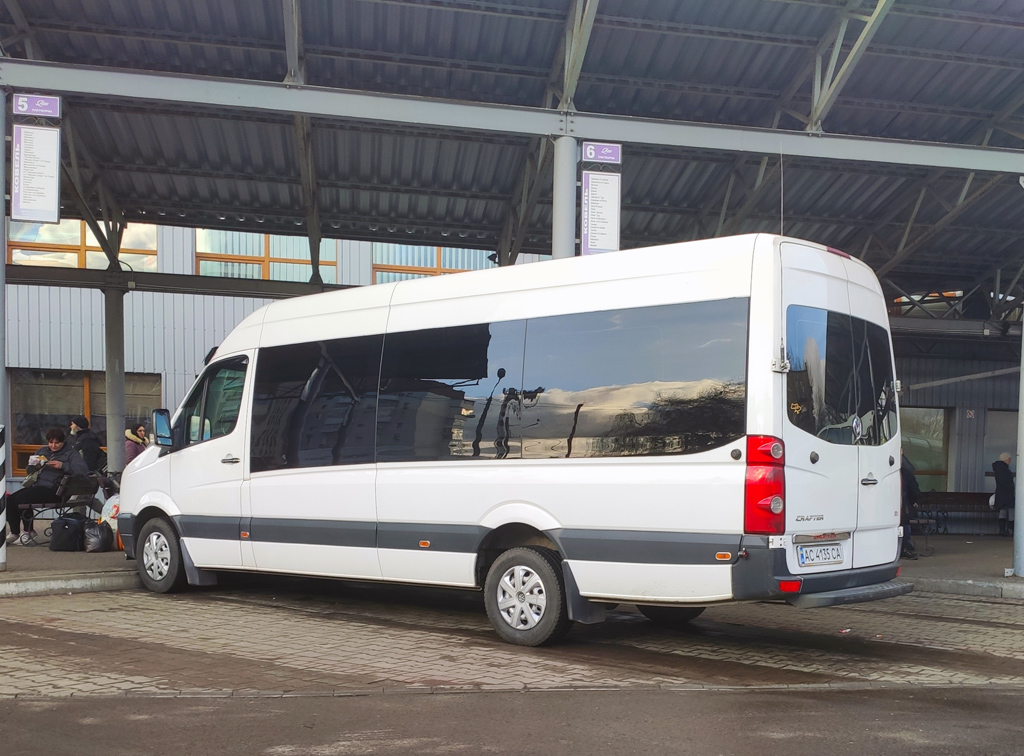 Волынская область, Volkswagen Crafter № AC 4135 CA