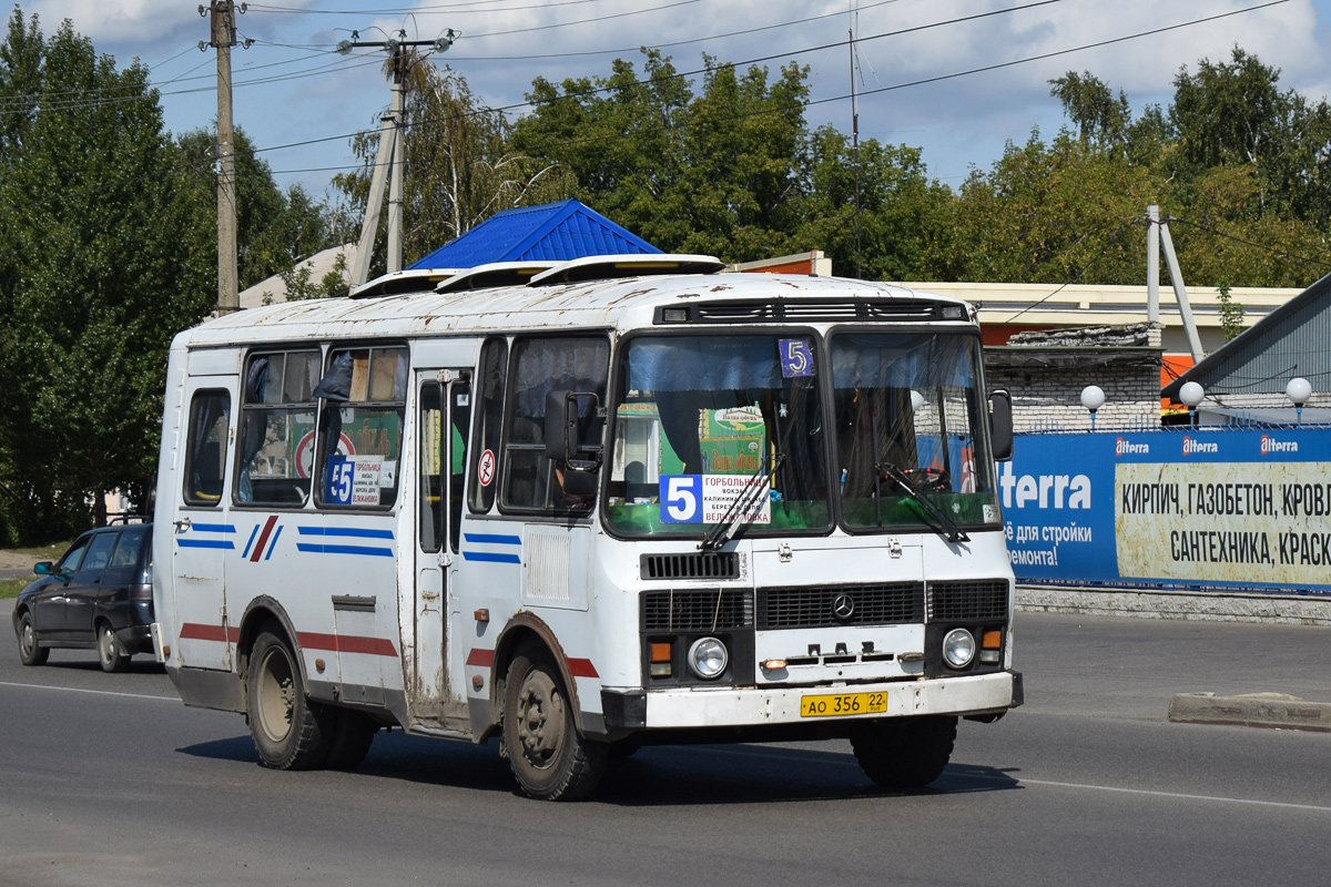 Алтайский край, ПАЗ-32053 № АО 356 22