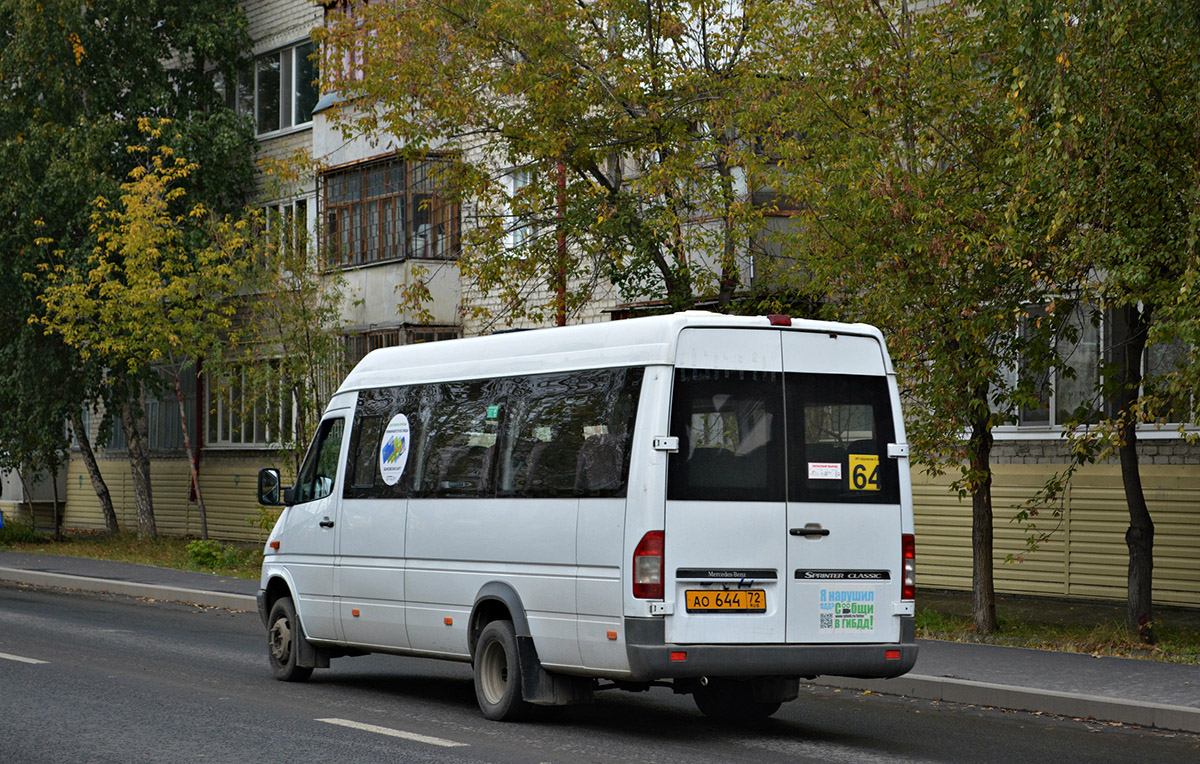 Тюменская область, Луидор-223203 (MB Sprinter Classic) № АО 644 72