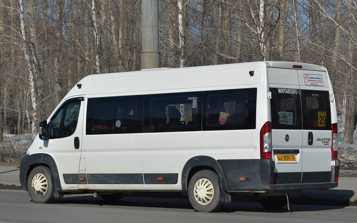 Тюменская область, Нижегородец-FST613 (FIAT Ducato) № АА 909 72