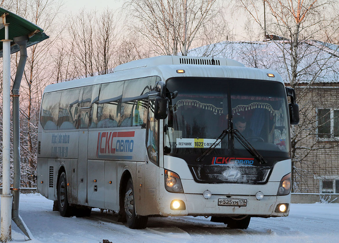 Санкт-Петербург, Hyundai Universe Space Luxury № Р 525 УМ 178 — Фото —  Автобусный транспорт