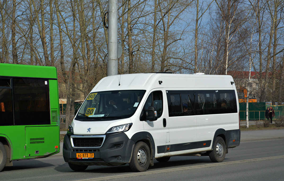 Тюменская область, Автодом-21080* (Peugeot Boxer) № АО 873 72