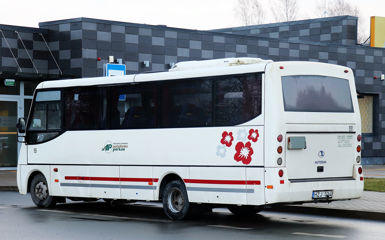 Литва, Autosan H7-10.06 Solina LE № 191