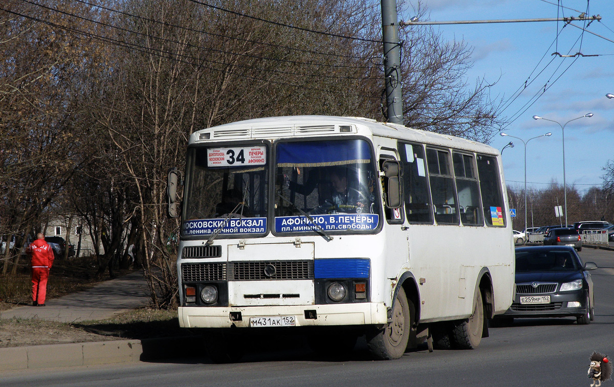 Нижегородская область, ПАЗ-32054 № М 431 АК 152