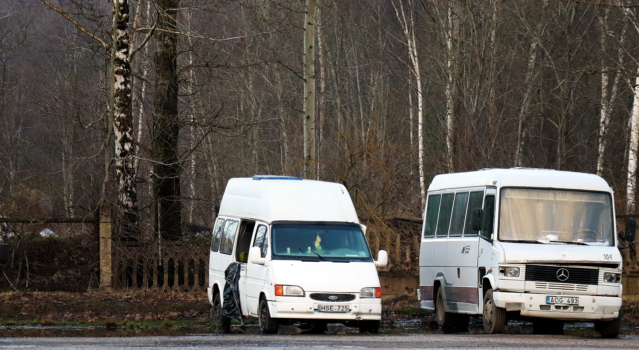 Литва, Ford Transit № 33; Литва, Ernst Auwärter Economy № 104