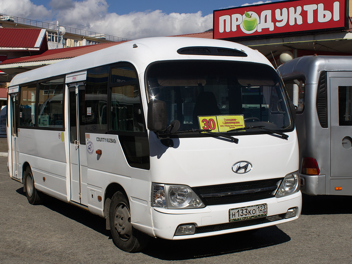 Краснодарский край, Hyundai County Kuzbass № Н 133 КО 123