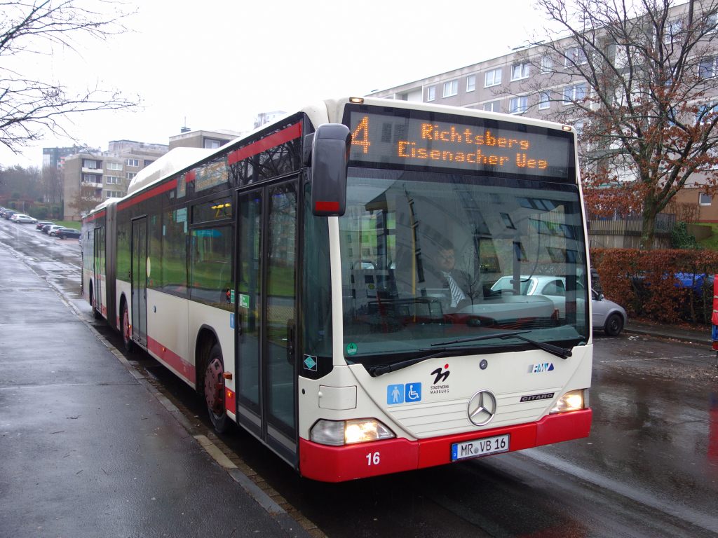 Гессен, Mercedes-Benz O530G Citaro G CNG № 16