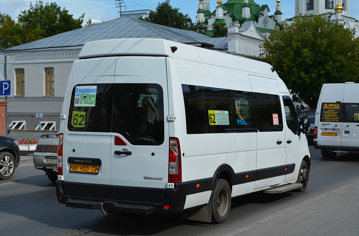 Тюменская область, Renault Master № АЕ 455 72