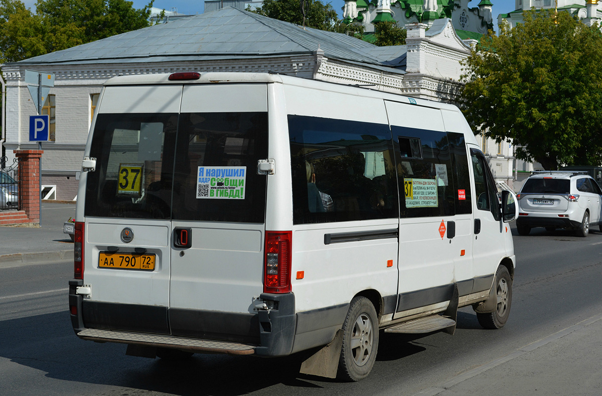 Тюменская область, FIAT Ducato 244 CSMMC-RLL, -RTL № АА 790 72