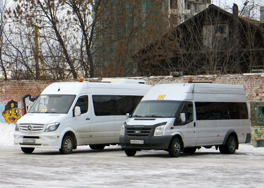 Nizhegorodskaya region, Nizhegorodets-222702 (Ford Transit) Nr. А 424 ОЕ 152