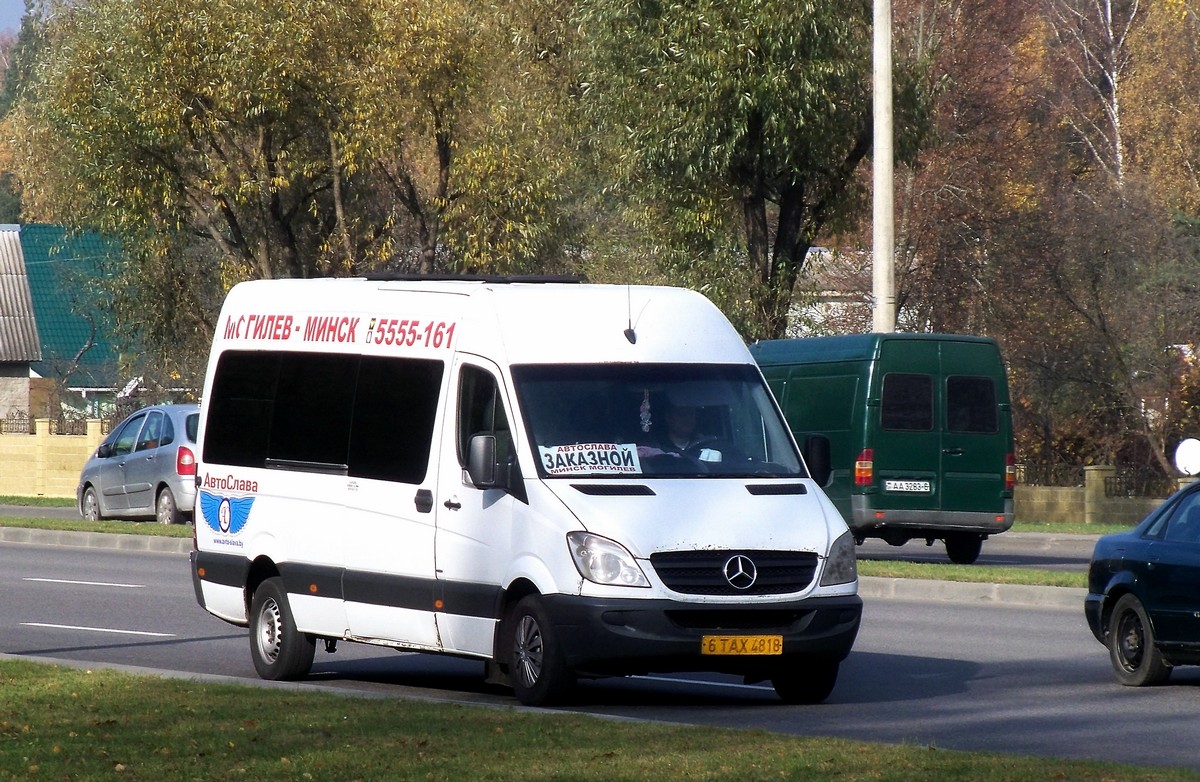 Могилёвская область, ЕвроДжет-3515 (MB Sprinter) № 6 ТАХ 4818 — Фото —  Автобусный транспорт