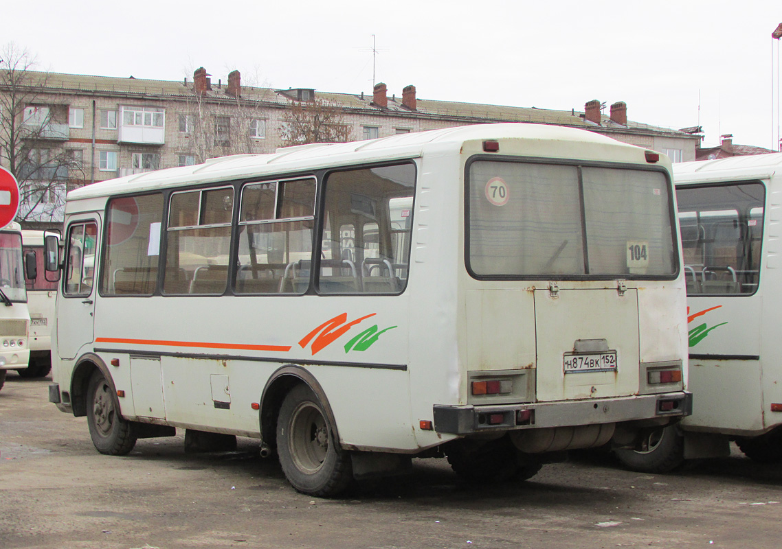 Нижегородская область, ПАЗ-32054 № Н 874 ВК 152