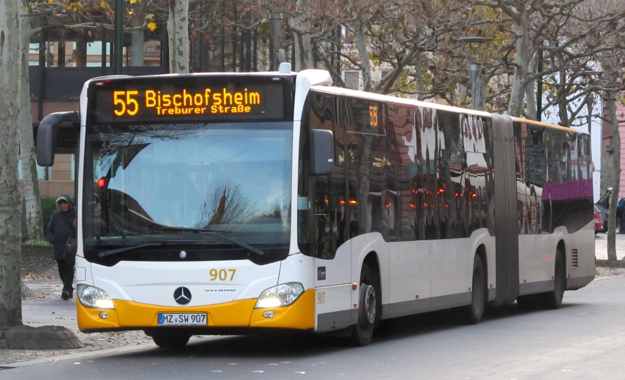 Рейнланд-Пфальц, Mercedes-Benz Citaro C2 G № 907