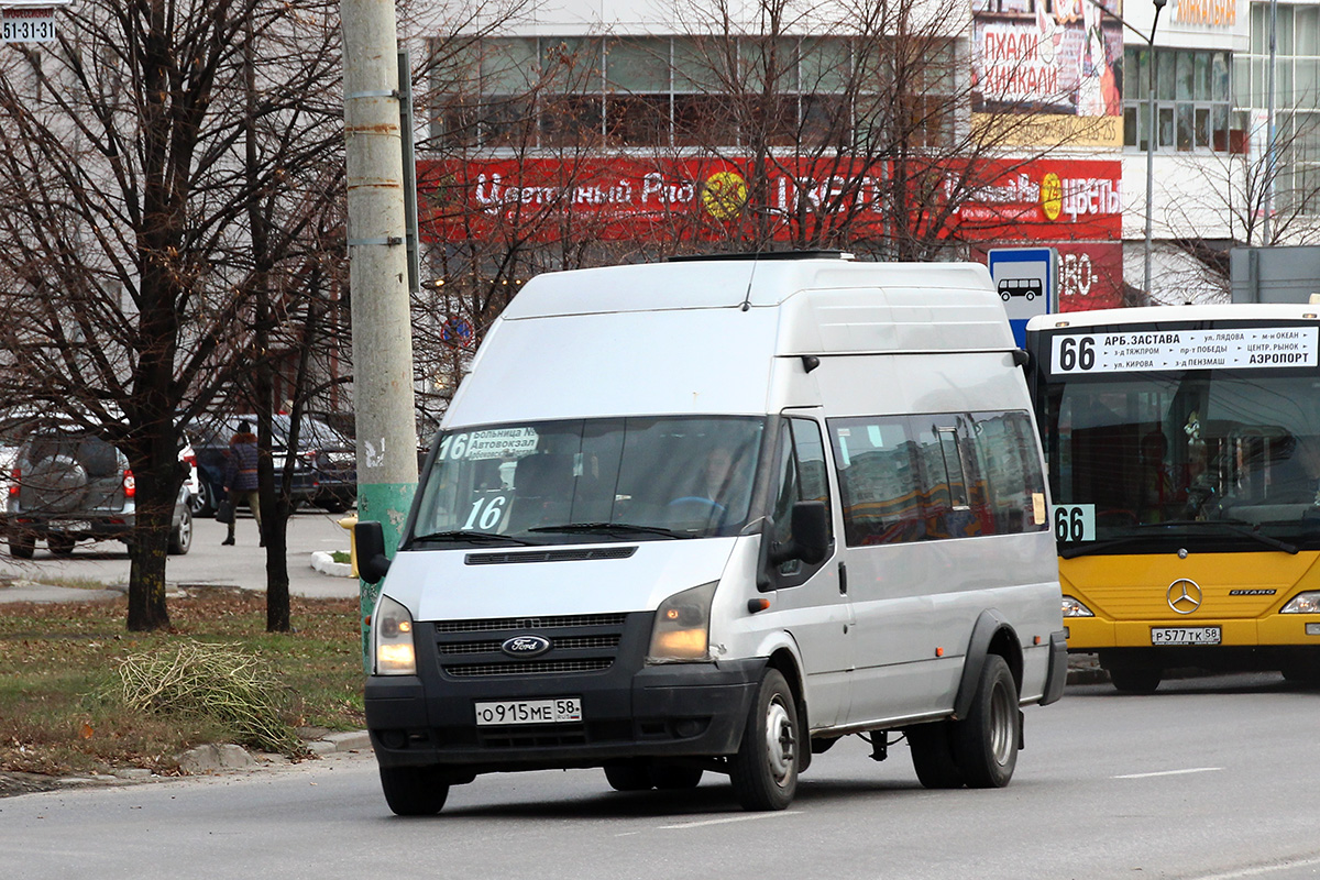 Пензенская область, Нижегородец-222709  (Ford Transit) № О 915 МЕ 58