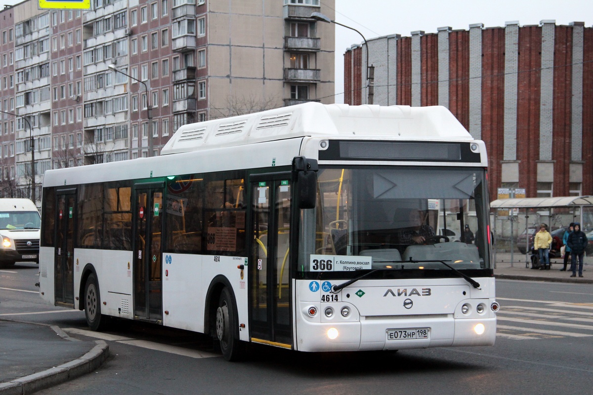 Санкт-Петербург, ЛиАЗ-5292.67 (CNG) № 4614