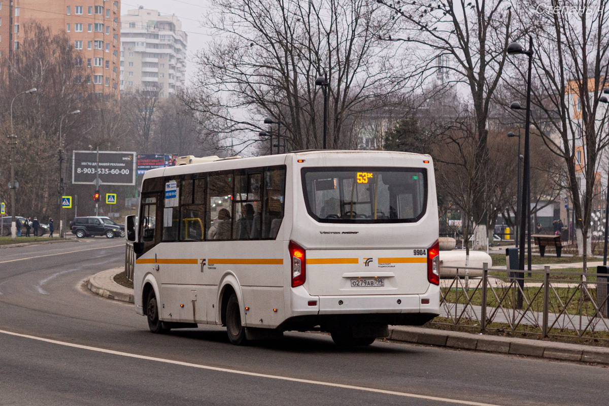 Москва, ПАЗ-320405-04 "Vector Next" № 9904