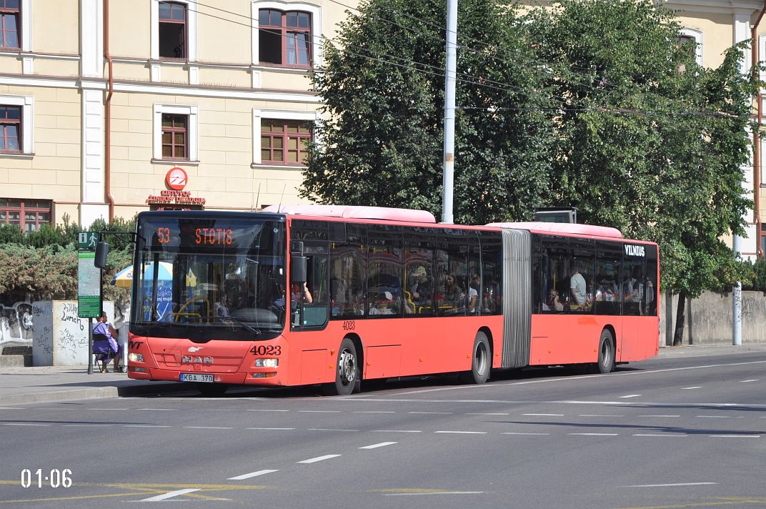 Литва, MAN A23 Lion's City GL NG313 № 4023