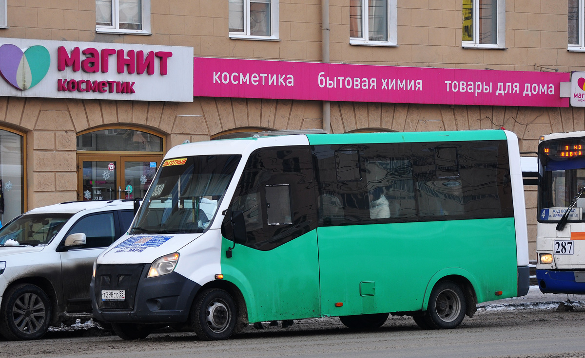 Omsk region, GAZ-A63R42 Next # Т 298 СО 55