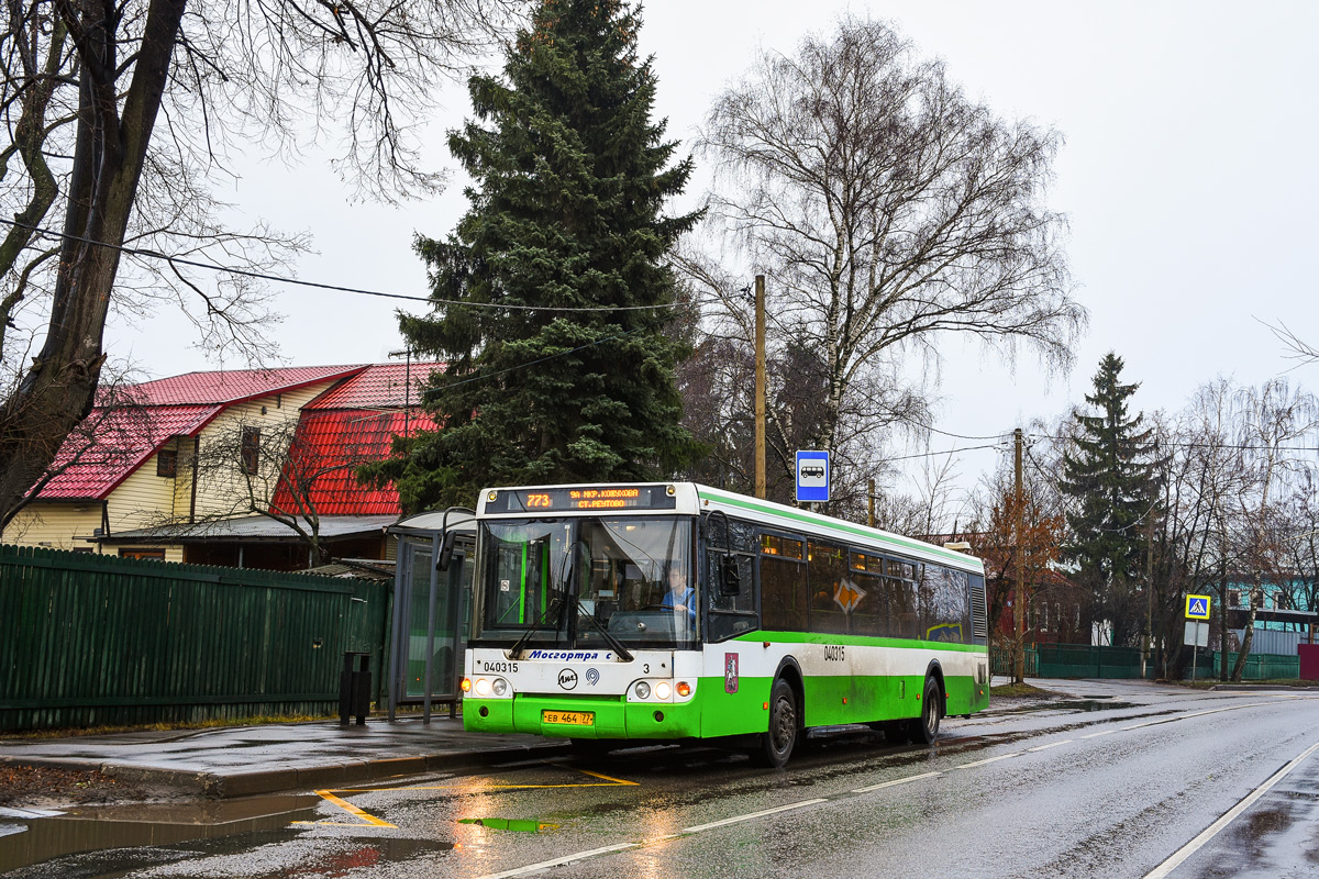 Москва, ЛиАЗ-5292.20 № 040315