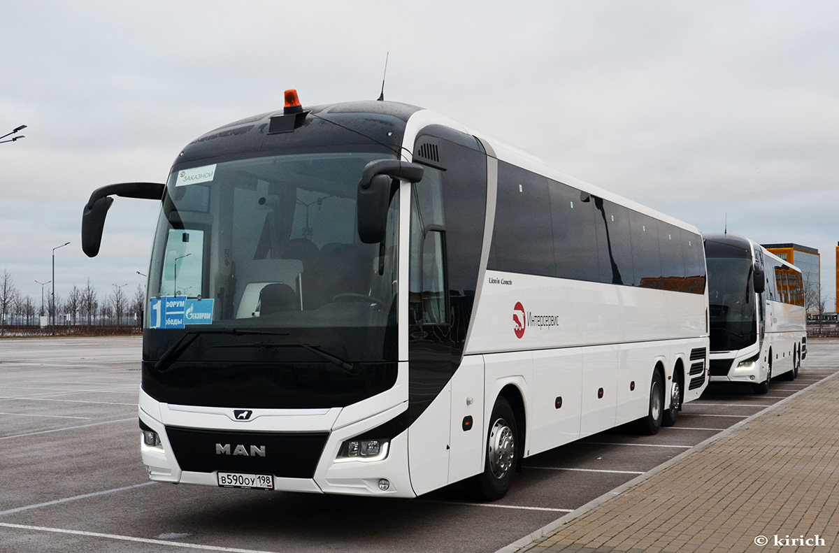 Санкт-Петербург, MAN R08 Lion's Coach L RHC444 L № В 590 ОУ 198