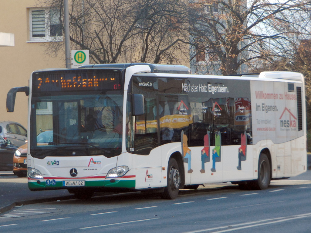 Бавария, Mercedes-Benz Citaro C2 № 182