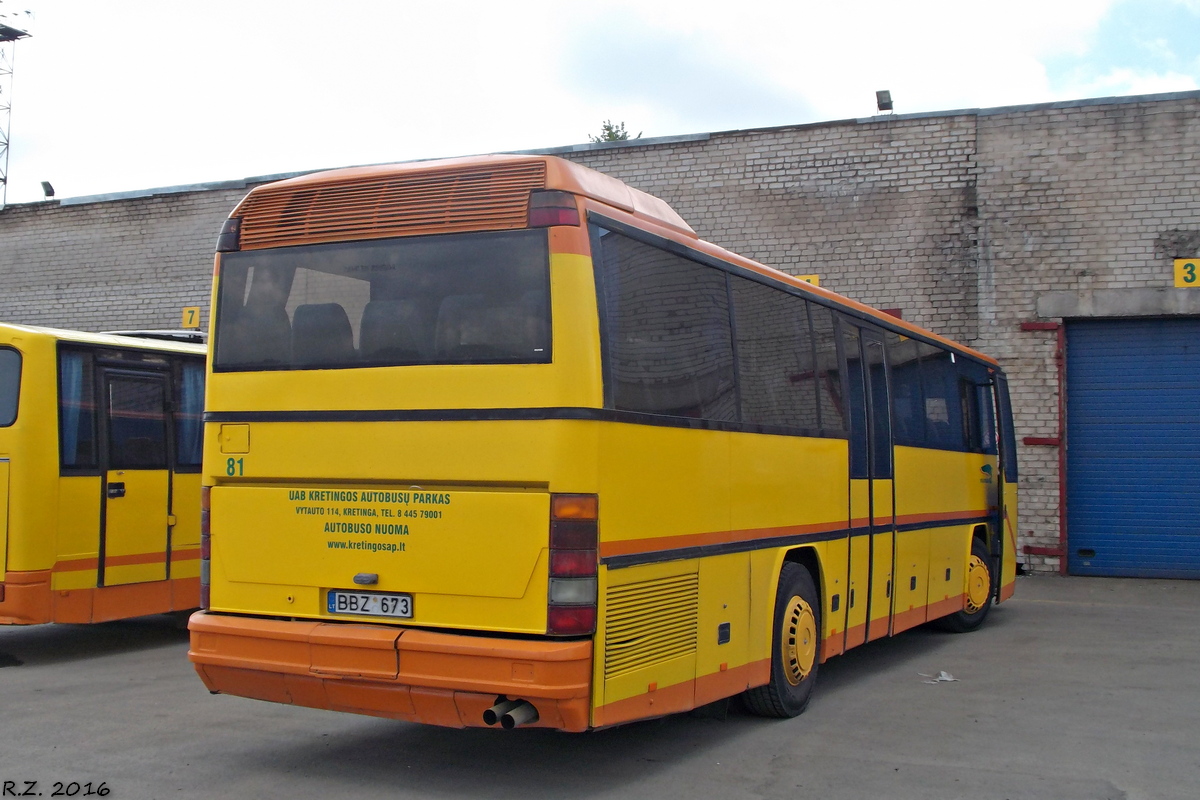 Литва, Neoplan N316Ü Transliner № 81