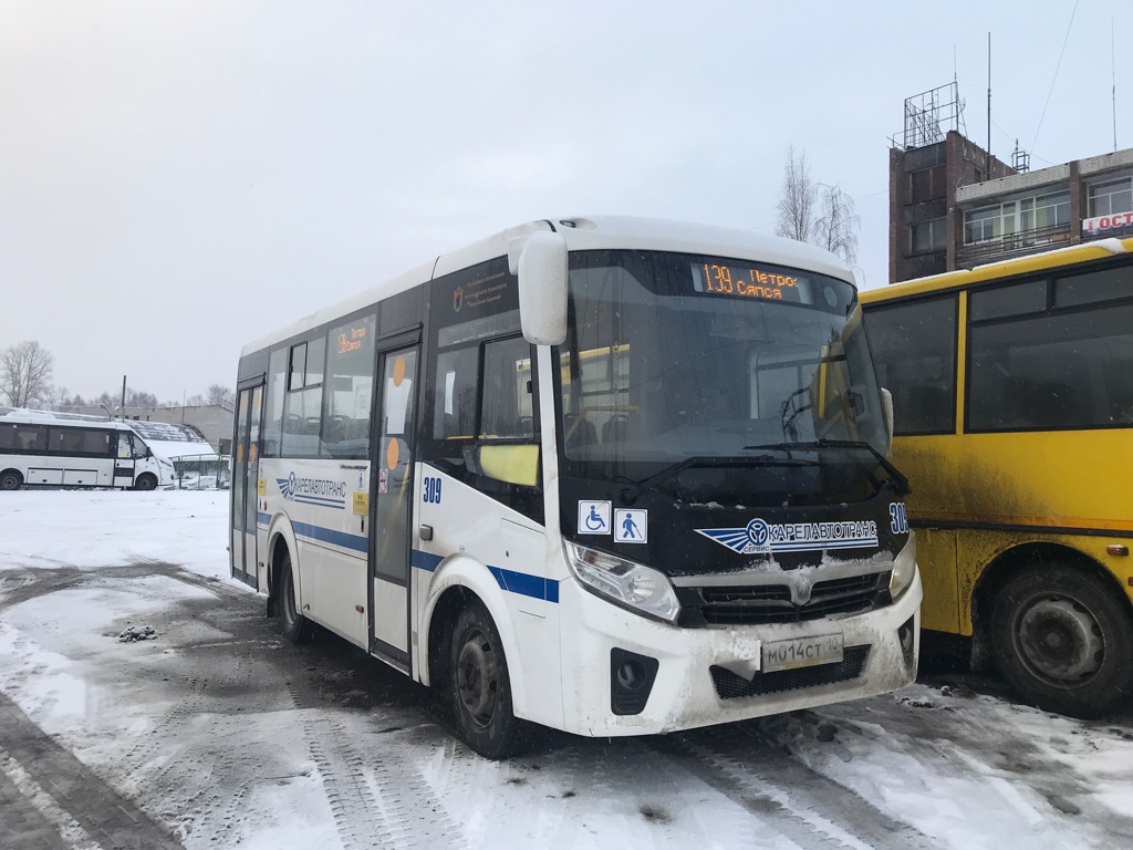 Карелия, ПАЗ-320435-04 "Vector Next" № 309