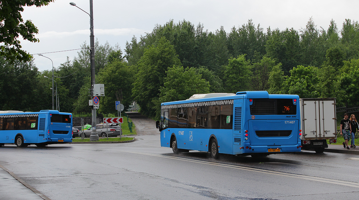 Moskau, LiAZ-5292.65 Nr. 171407