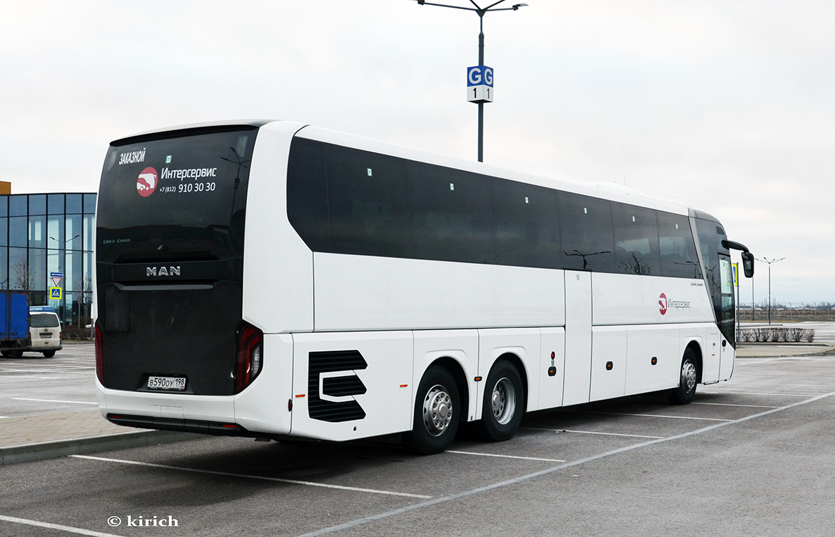 Санкт-Петербург, MAN R08 Lion's Coach L RHC444 L № В 590 ОУ 198