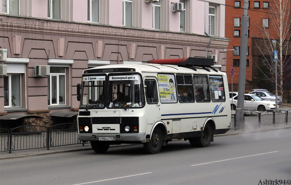 Томская область, ПАЗ-32054 № Е 948 НО 70