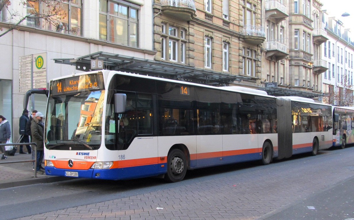 Гессен, Mercedes-Benz O530G Citaro facelift G № 186