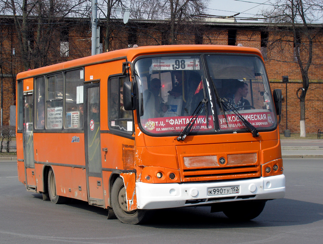 Нижегородская область, ПАЗ-320402-05 № К 990 ТУ 152