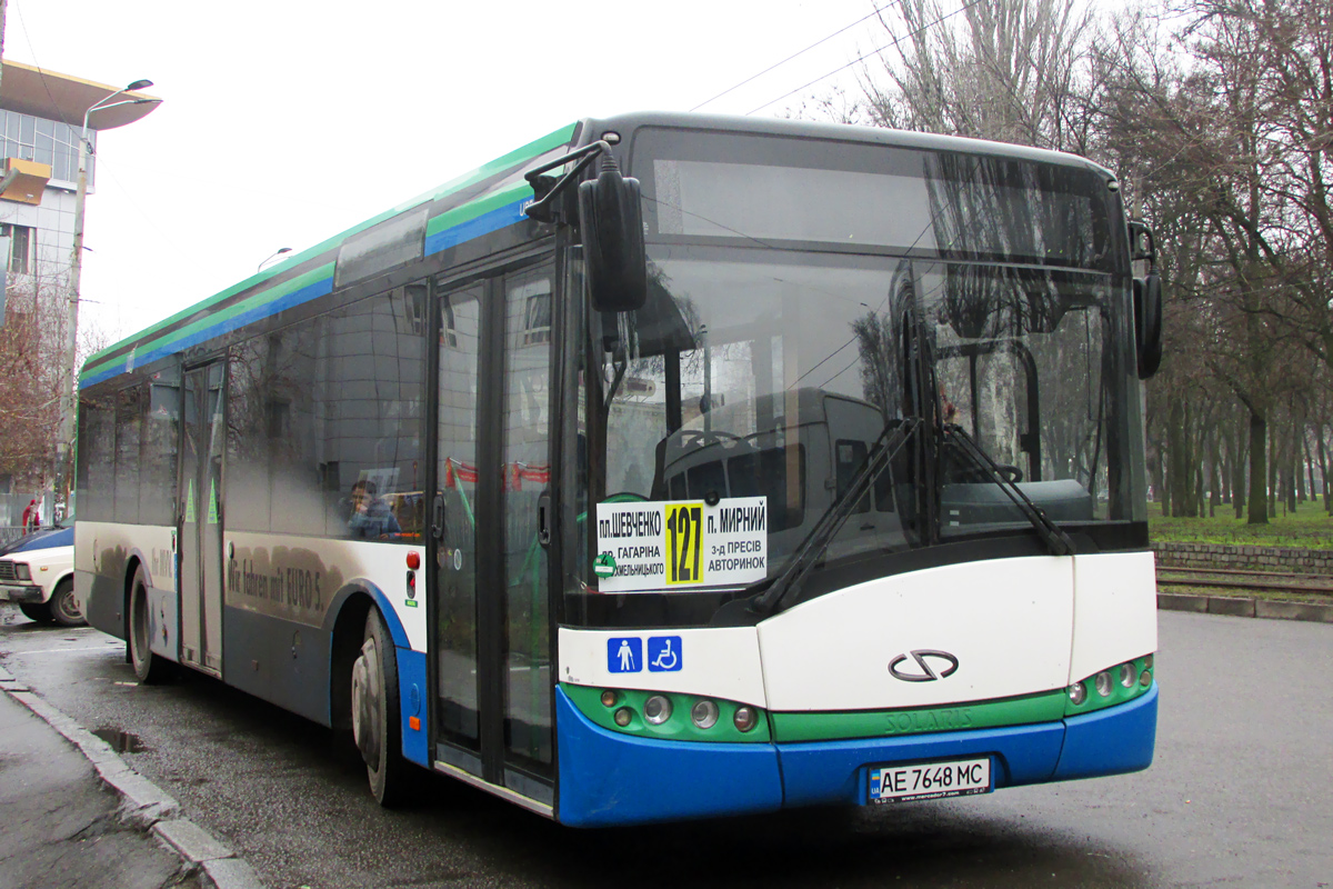 Днепропетровская область, Solaris Urbino III 12 № AE 7648 MC