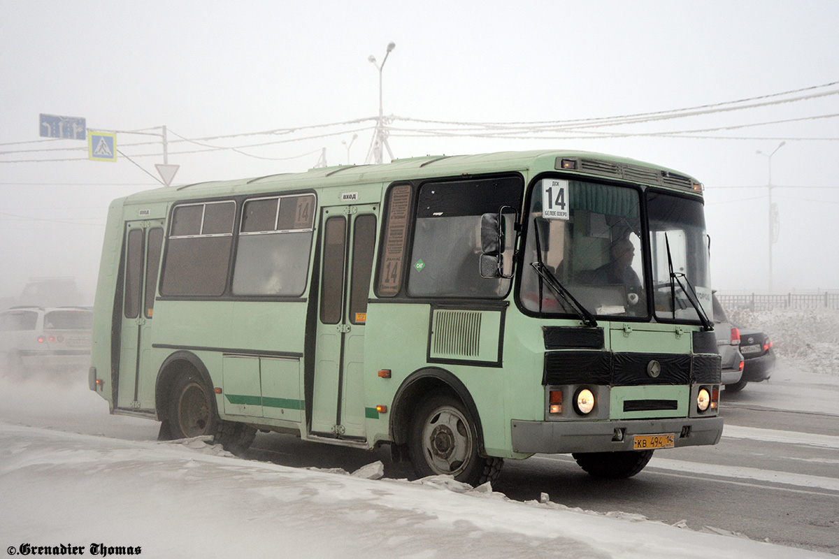 Саха (Якутия), ПАЗ-32054 № КВ 494 14