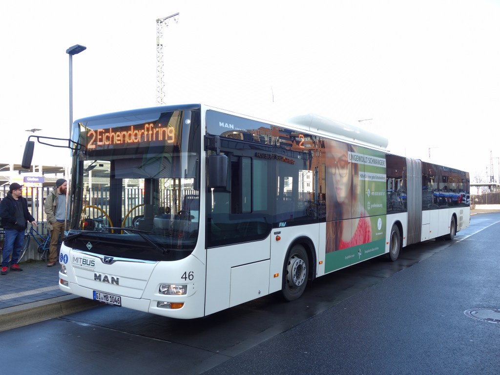 Гессен, MAN A23 Lion's City G NG313 CNG № 46