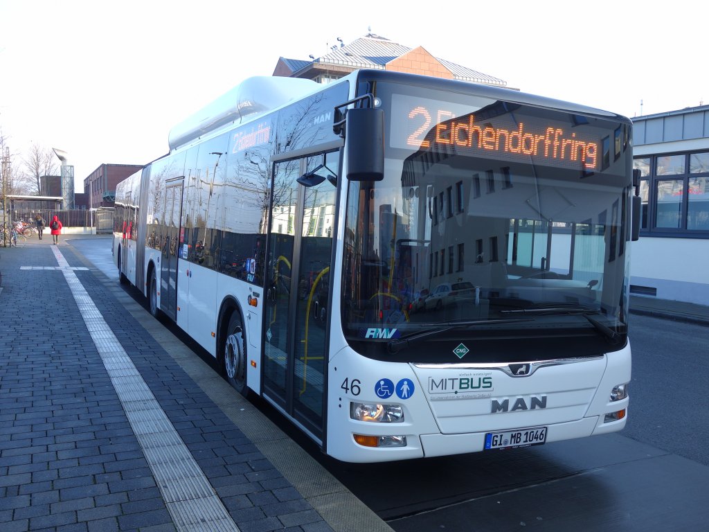 Гессен, MAN A23 Lion's City G NG313 CNG № 46