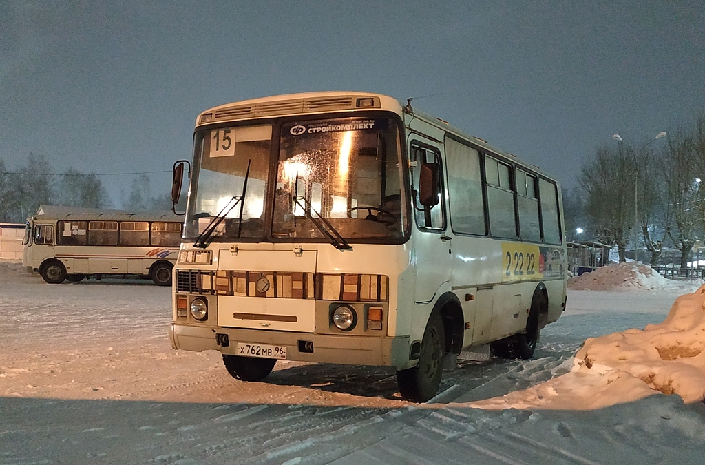 Свердловская область, ПАЗ-32054 № Х 762 МВ 96