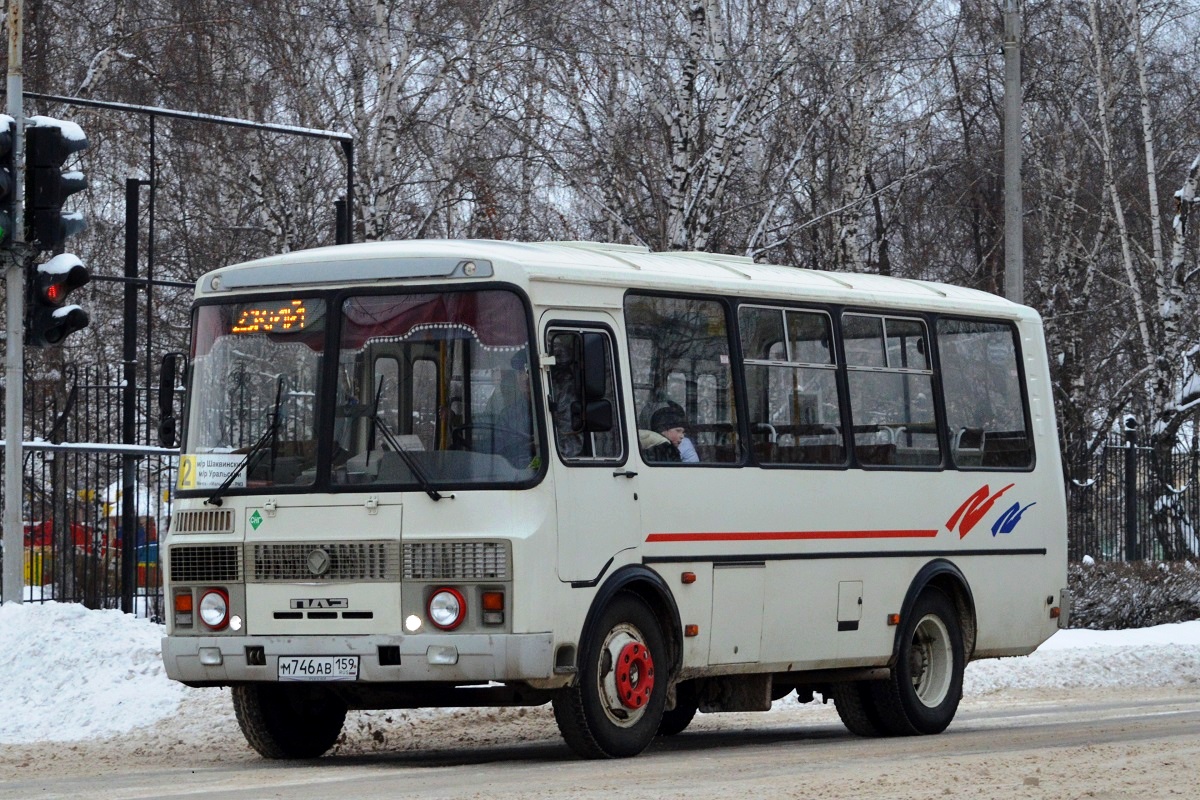 Пермский край, ПАЗ-32054 № М 746 АВ 159