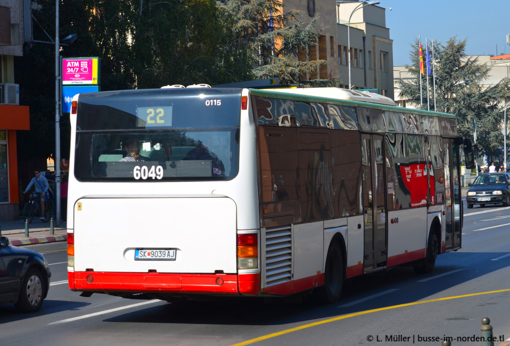 Северная Македония, Neoplan N4416 Centroliner № 6049