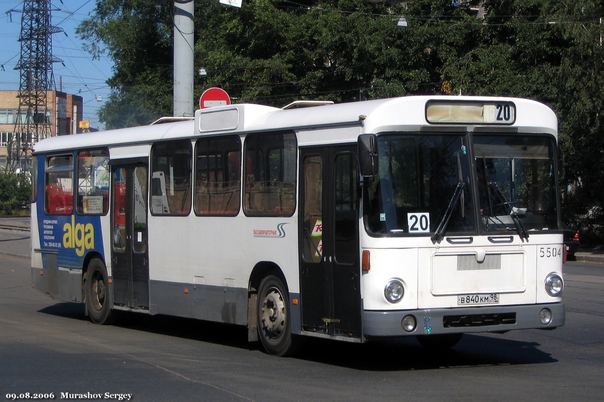 Санкт-Петербург, MAN 192 SL200 № 5504