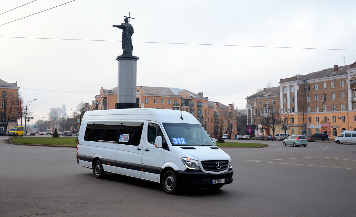 Днепропетровская область, Mercedes-Benz Sprinter W906 316CDI № AE 9936 KP