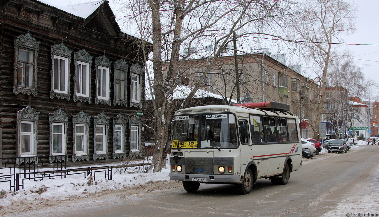 Томская область, ПАЗ-32054 № К 712 ТТ 70